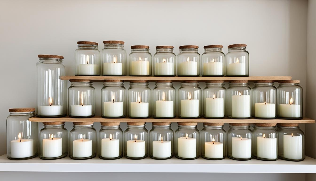 wholesale candle jars and containers